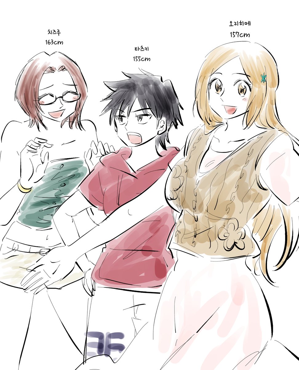 star_wilddog's tweet image. 카라쿠라 걸즈~
#BLEACH