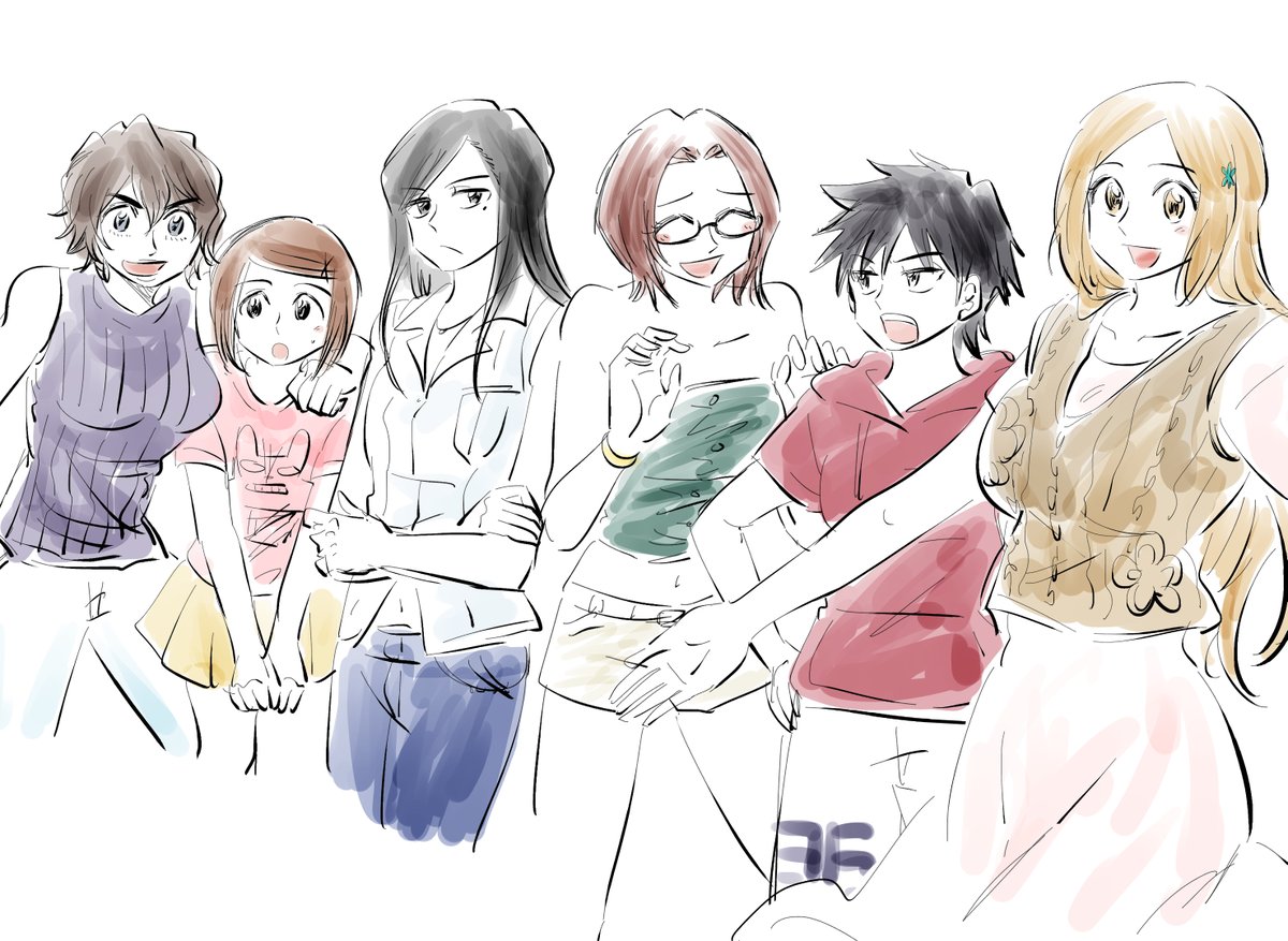 star_wilddog's tweet image. 카라쿠라 걸즈~
#BLEACH