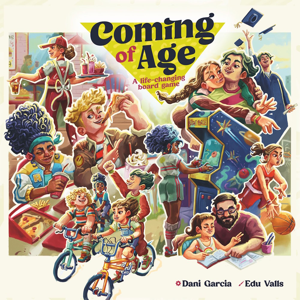 BlogGeekLette's tweet image. ❗️🗞️❗️Pas de repos pour l'actualité :
Coming of Age arrive en français en Avril 2026 ! 
Un jeu qui s’adresse à des joueurs enclins au jeu de rôle et au fun collectif, plus qu’à la performance ou au calcul.
Détails ici : boardgame.fr 
#j2s #bgg #boardgames