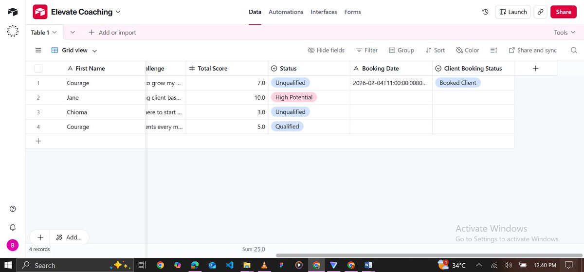 Courage Umunna | AI Automation & Ops VA tweet media