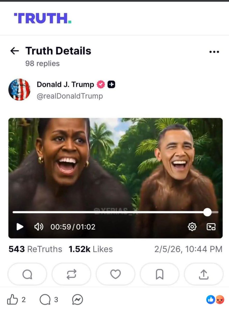This is uncalled for, racist bullshit. It only proves what many have thought of Trump as a racist. And it negates the time Trump said "I'm the least racist person there is". 

bbc.com/news/articles/…