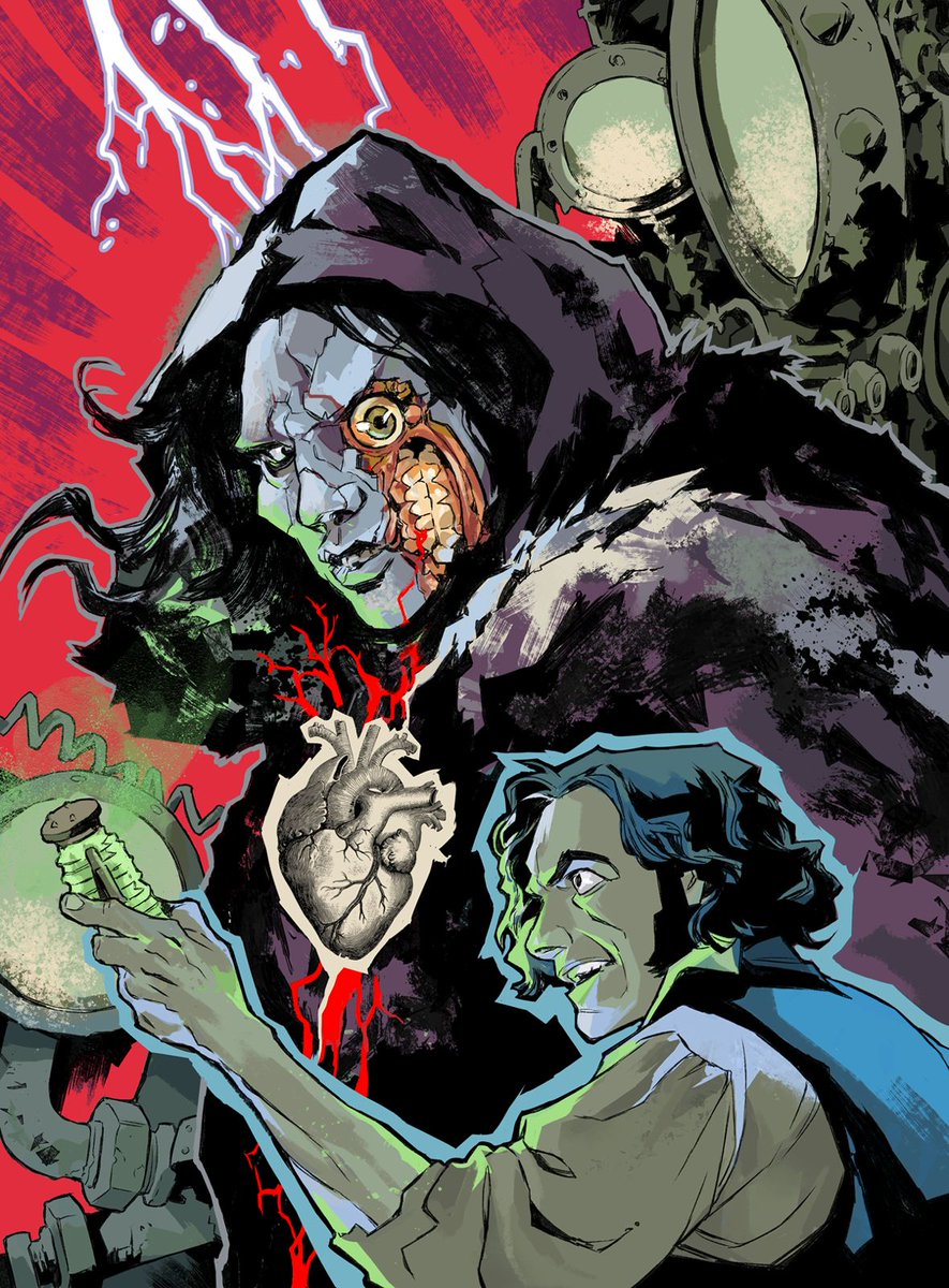 Frankie_deStena's tweet image. It costs $0.00 to support a horror artist 🖤