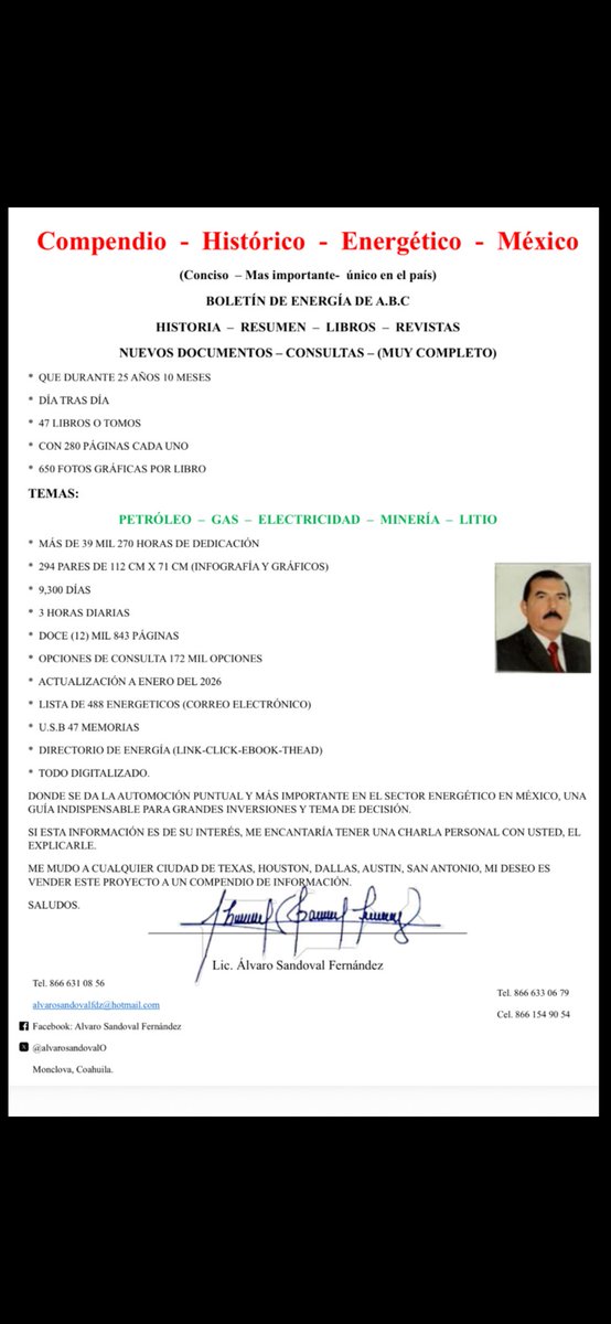 alvarosandoval0's tweet photo. @foxpetroleum Saludos https://t.co/UqCCjflfJX