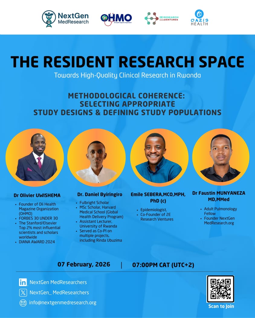 Tomorrow!! 
<a href="/AIMS_Rwanda/">AIMS RWANDA</a> <a href="/GSU_Rwanda/">Global Surgery Research Hub Rwanda</a> <a href="/EDCTP3/">Global Health EDCTP3</a> <a href="/KEMRI_Kenya/">Kenya Medical Research Institute</a> <a href="/Fostino21/">Prof. Faustin NTIRENGANYA</a> <a href="/Rubagumyaf/">Fidel Rubagumya , MD, MMed, MPH</a> <a href="/DariusBenimana/">Darius Benimana</a> <a href="/OazisHealth/">OAZIS Health</a> <a href="/OliHealthOrg/">Oli Health Magazine Organization</a> <a href="/TheHLOrg/">Healthy _Living _Org</a> <a href="/RwandaNCDA/">Rwanda NCD Alliance</a>