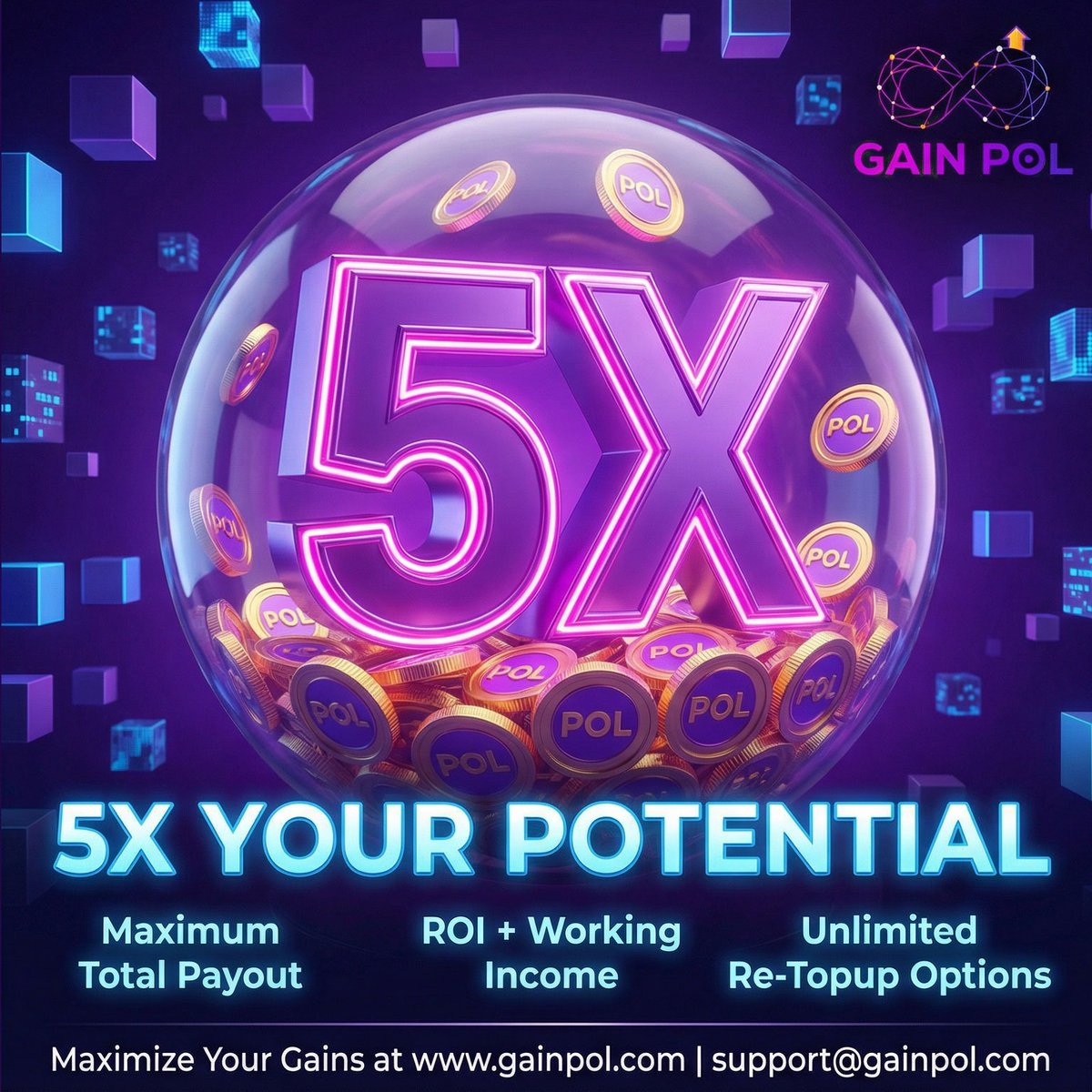 gainpolofficial's tweet photo. Multiply your potential. Multiply your future. 💎

Gain POL unlocks:
✨ Up to 5X earning potential
💰 ROI + active income
♾ Unlimited growth
Start now 👉 https://t.co/0SMZDlq8O2
#GainPOL #Crypto #Web3 #DigitalWealth #CryptoIncome #polygon #PolygonEcosystem #ROI #directincome https://t.co/XuFCPW1s1W
