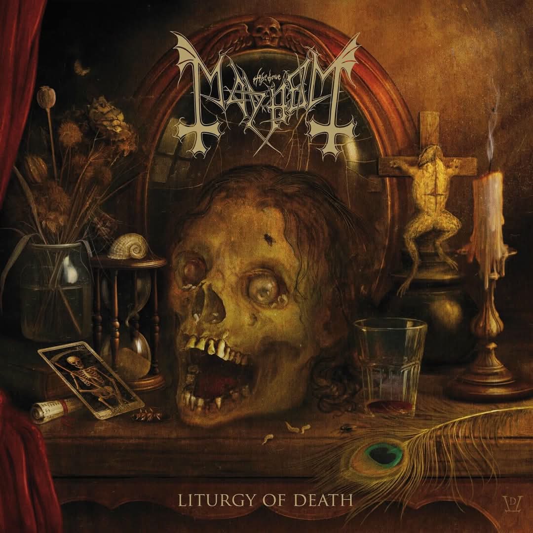 Hoy viernes 6 de febrero del 2026 a la venta el nuevo àlbum de MAYHEM "Liturgy Of Death" edita el sello discográfico Century Media records. Su último álbum data del 2019 "Daemon" un 25 de octubre del 2019 también vía Century Media.