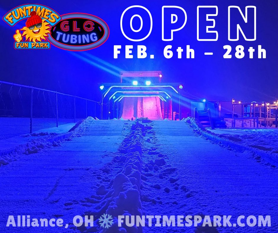 ❄️ SNOW MUCH FUN ❄️

⚡ Zoom down our glowing tubing hill
 🎶 Dance it out at Club Chill
 🐧 Hang with Pete the Penguin
 🔥 Roast by the bonfires &amp; grab some S’mores
🙃 Take a spin on the Musik Express or Spin Zone
❄️ &amp; Snow much More!
 funtimespark.com/#calendar-f9f9…