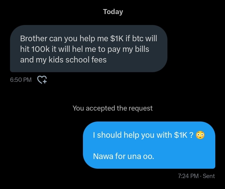 Eze_Wilberforce's tweet image. Inside my DM.