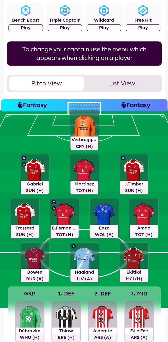 OG_FPL's tweet photo. Odegaard -> Trossard 
Might regret not going for the safer pick in Declan Rice but we'll see
(C) Bruno
OR: 🌎 401k
#FPL #FPLCommunity https://t.co/DrO2pGBuwT
