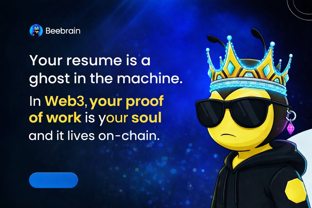 WEB3 DOESN’T CARE ABOUT YOUR DEGREE.

IT CARES ABOUT YOUR DEEDS.

Resumes are fiction.
Referrals are proof of work.

Here’s how to make your reputation precede you (in a good way)