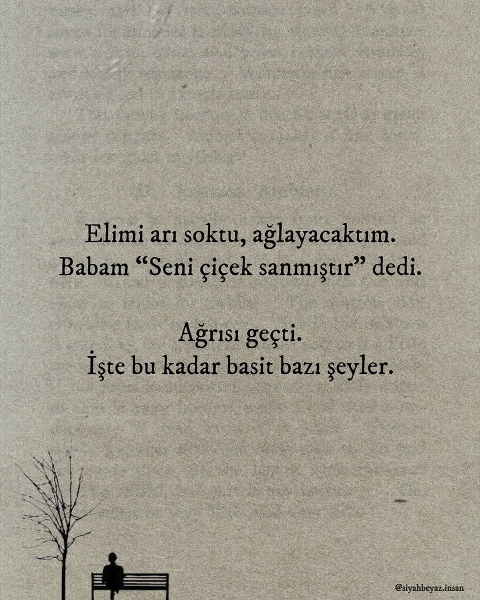 Bazı şeyler işte bu kadar basit.