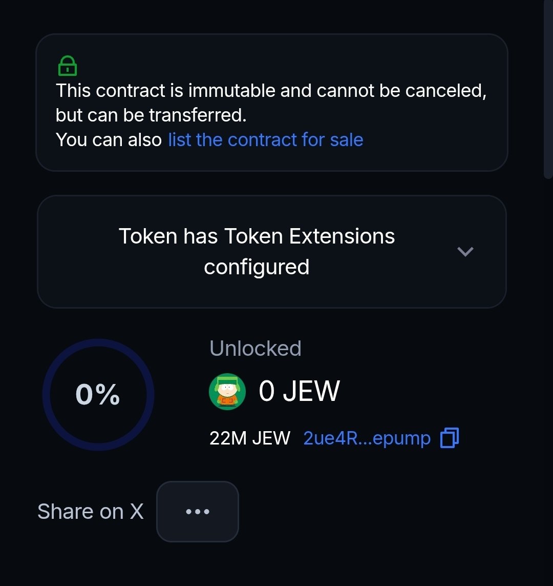Another 2.2% locked . That's 24% of the supply locked . $JEW mode