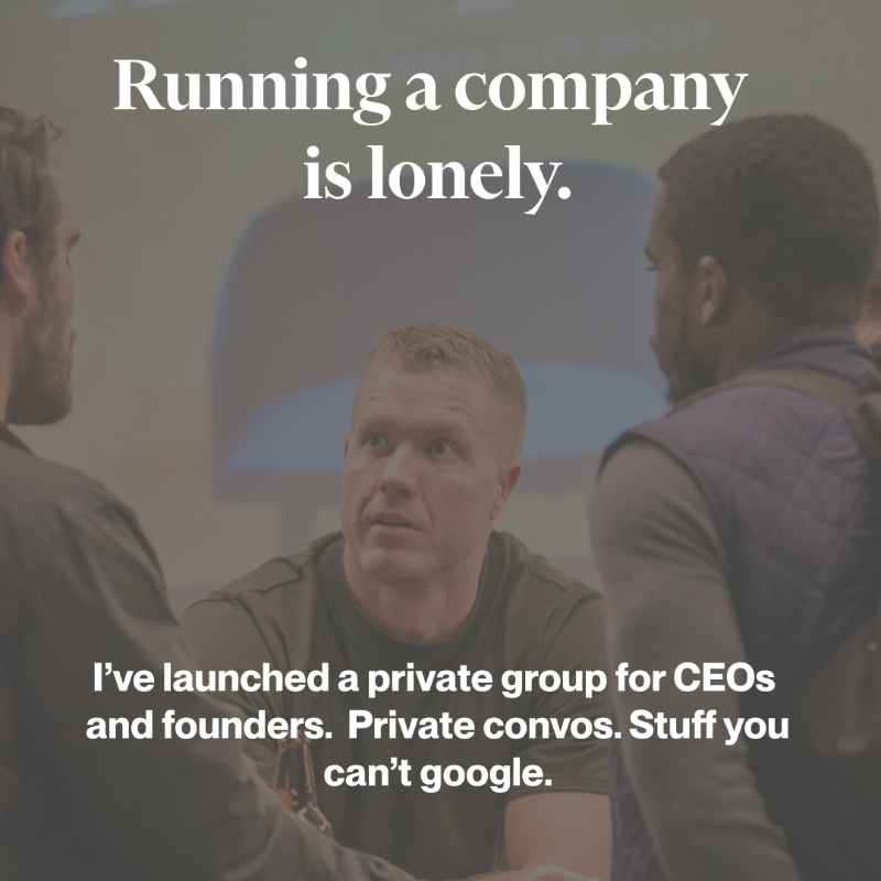 thesamparr's tweet photo. Most founders making $3m+ have the same problem. They feel stuck often.

Hampton is where 1k+ vetted founders &amp; CEOs meet monthly with small groups in their city to talk about it. 

Conversations about co-founder splits, whether to sell, how to balance work &amp; life.

Interested?