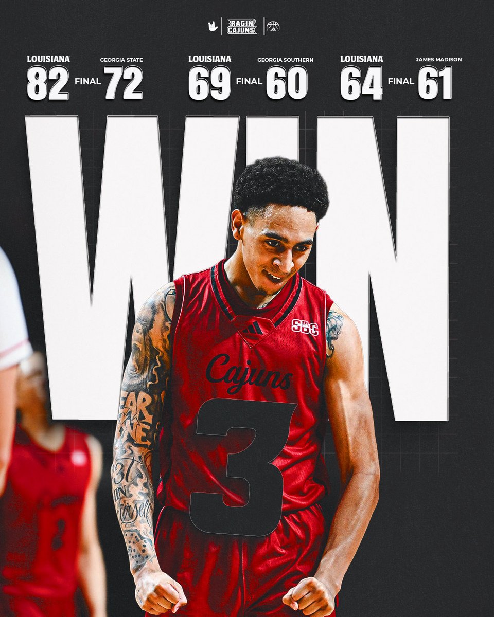 Louisiana Ragin’ Cajuns® Men's Basketball tweet media