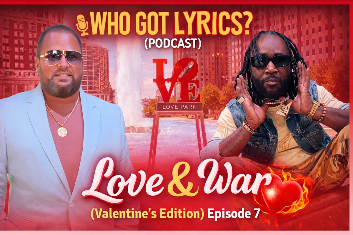 "Love &amp; War" ❤️‍🔥 (Valentine's Edition)
Who Got Lyrics? (Podcast) 🎙️
With J Rag &amp; Montana Blak 
youtube.com/JRagMusic 

#LoveAndWar #WhoGotLyrics #Podcast #NewEpisode #Music #NewMusic #MindScApe #Entertainment #deprem #BeckysAngels #OpaliteMusicVideo #CAPKRYS #DigitalArt