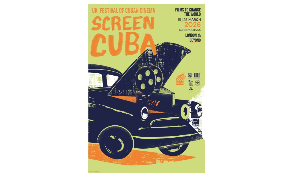 PrensaLatina_cu's tweet photo. El cine cubano llegará nuevamente a las pantallas británicas 🇬🇧 con la tercera edición del festival #ScreenCuba 🇨🇺: Películas para cambiar el mundo
Más en #PrensaLatina
🔗https://t.co/zAoodhdrd0 https://t.co/5qceOGdwAb