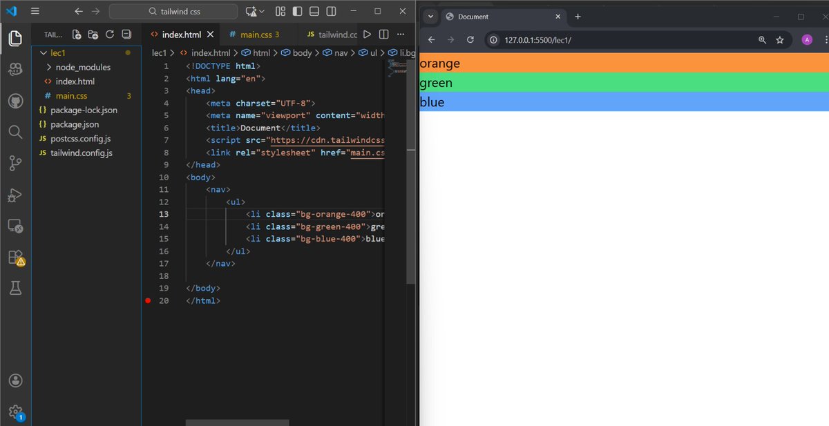 datboi_aayu's tweet image. Day 243 of #365DaysOfCode 🚀

Web Development:Started my Tailwind CSS journey &amp;amp; completed the installation 

DSA:Practiced arrays traversal, insertion, deletion, and passing arrays to functions 

#TodayILearned #WebDev #ReactJS #DSA #CPlusPlus #CodingJourney #DeveloperLife