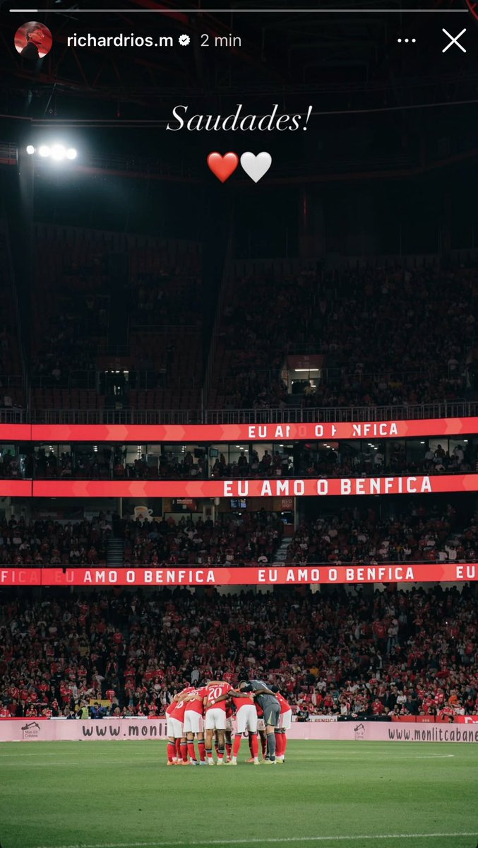 plusbenfica's tweet photo. Richard Ríos ❤️ https://t.co/Tczwny3716