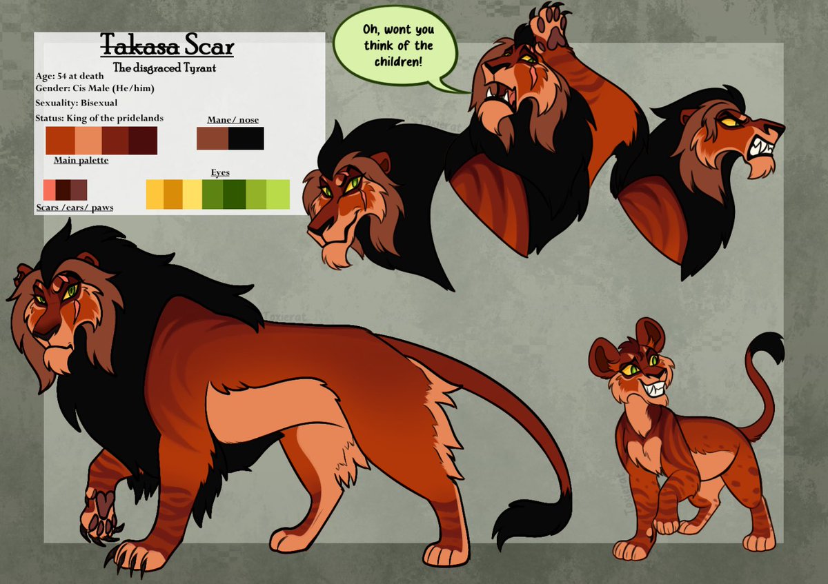 It was only a matter of time before I drew these two disaster twins.

[ #thelionking #mufasa #scar #thelionkingfanart ]