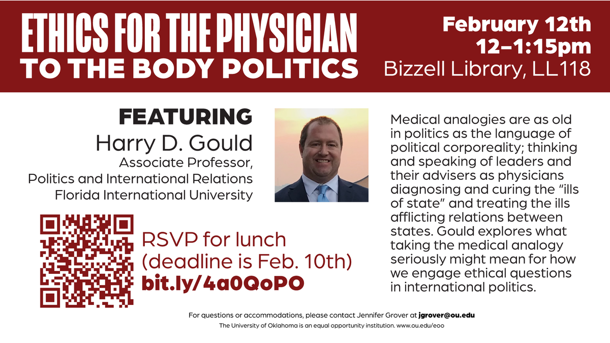 OU College of International Studies tweet media