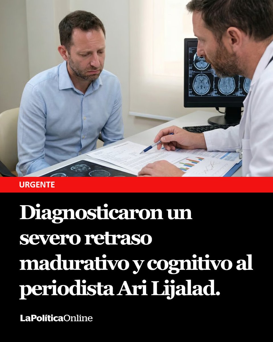 ARRANCA O NO ARRANCA?

Diagnosticaron al Periodista, Ari Lijalad, con un severo retraso madurativo y cognitivo. La noticia no sorprendió a nadie.