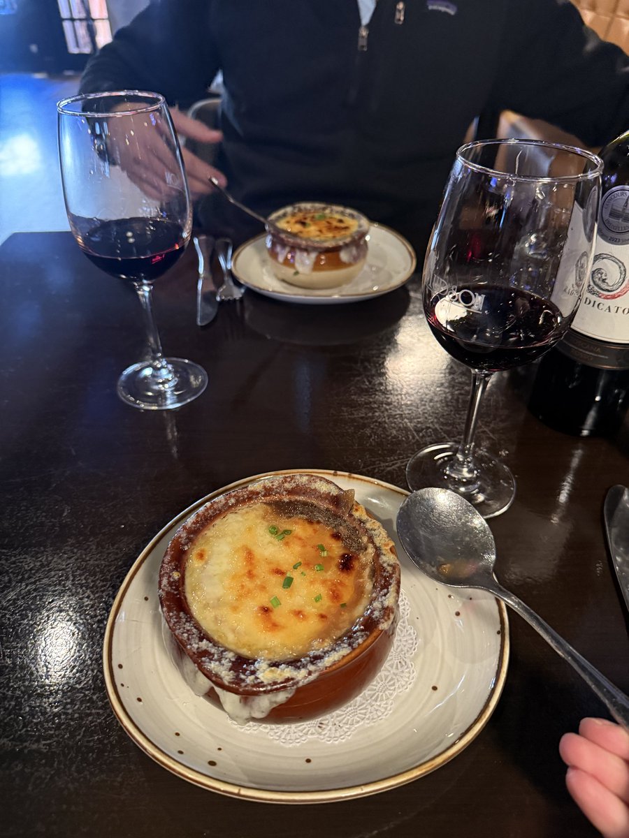 tripped and fell into a bottle of wine at lunch; happy FOS Friday™️