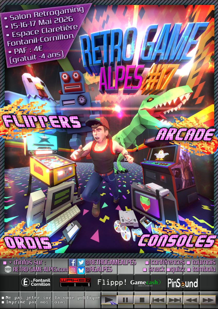 Retro Game Alpes tweet media