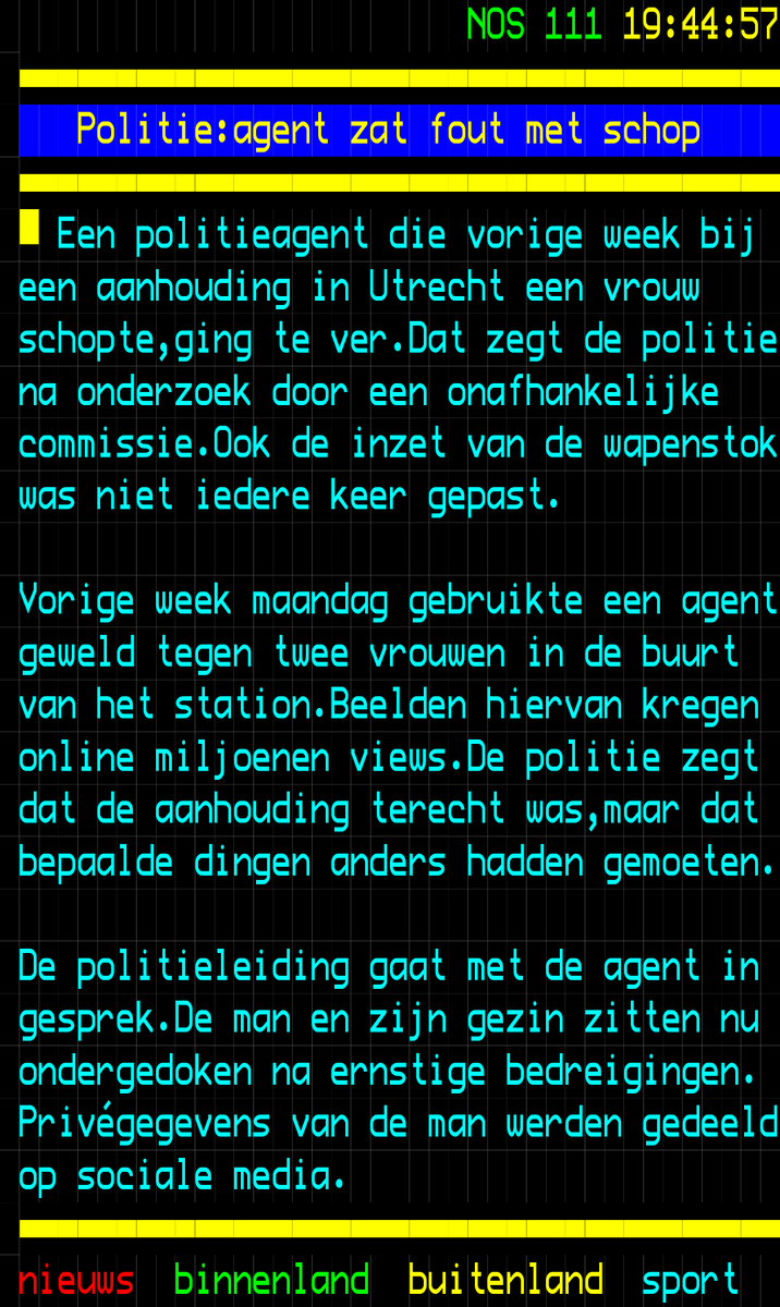 Agent verdedigt zich tegen verdachte in Utrecht