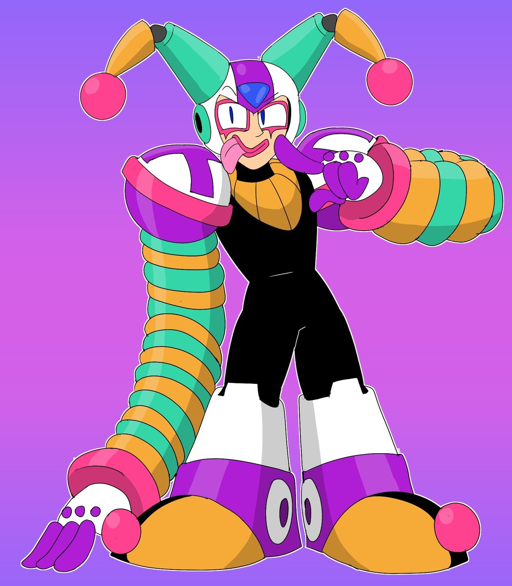 RealstripesPage's tweet photo. "See you in my Dreaaaamz~" Said Freaking Clown man ๐คก
#Digitalart #artistonbluesky #Fanart #Fanartfriday #Capcomfanart #MegaMan https://t.co/JO8OIHR59Z