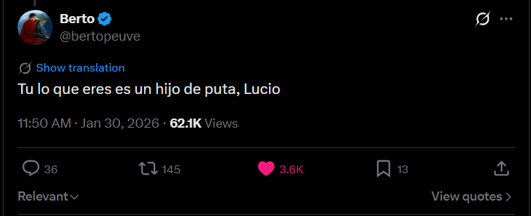 cidybiain's tweet photo. @anluma99 Pues eso Lucio, a seguir rabiando, perra😂 https://t.co/jksVu56ylC