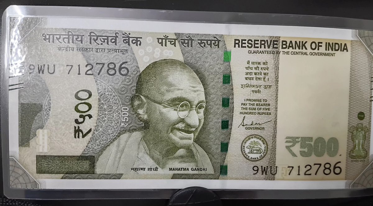 R_Lingwal's tweet image. I have 500 rupees note with special number like many others.....

Do you have like same in other currencies????

If yes, please share it here......

#SpecialNumberNote
#SpecialNumber786 
#SpecialNote