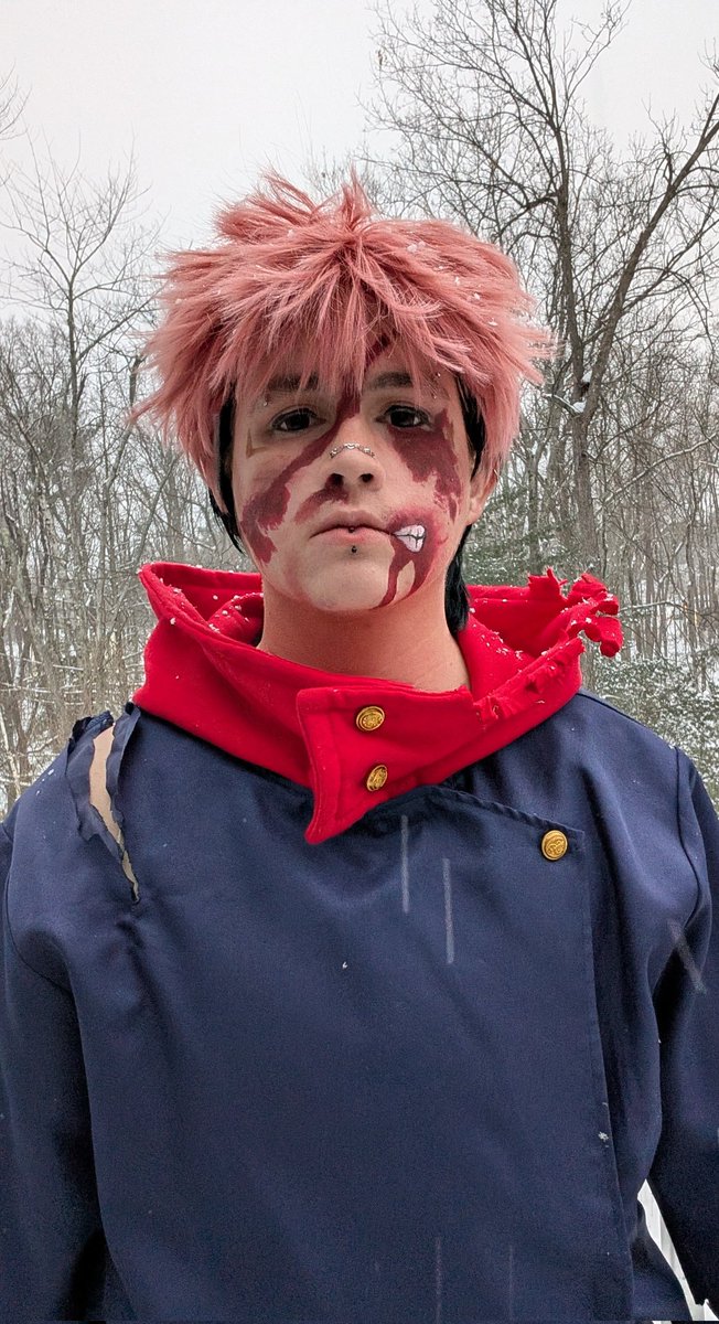 cutecumber_cos's tweet photo. Been wanting to do this since last year #jjk #JujutsuKaisen #YujiItadori #Yuji #cosplay https://t.co/USbhJju8TQ