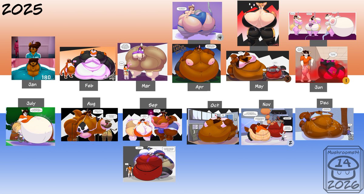 Got a Best of 2025 Poster done. What's your favorite?