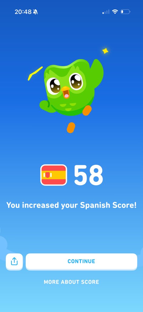 RemiliasRealm's tweet photo. Woop woop 😀 @duolingo https://t.co/A1jCiQNUrk
