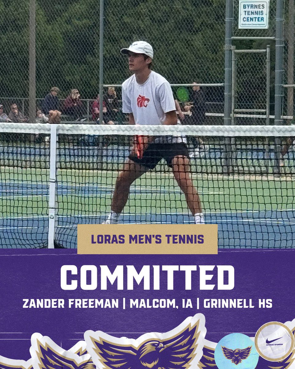 We welcome Zander Freeman to the team for the recruiting class of 2026! Zander comes from Grinnell High School and was a state qualifier in doubles last season.

#GoDuhawks