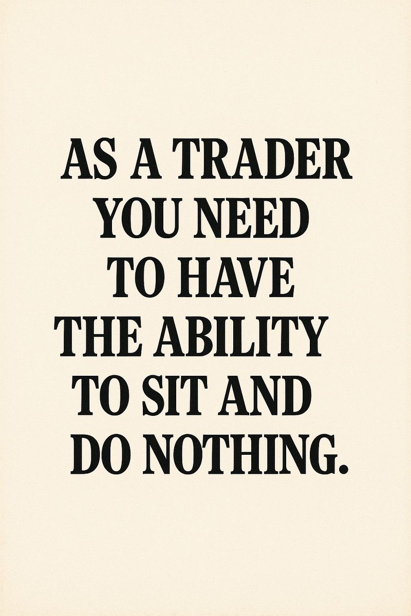 Overtrading isn’t a strategy problem, it’s a discipline problem. It usually comes from impatience, not opportunity. If you feel the urge to always be in a trade, step back.
The edge appears when you’re comfortable doing nothing.