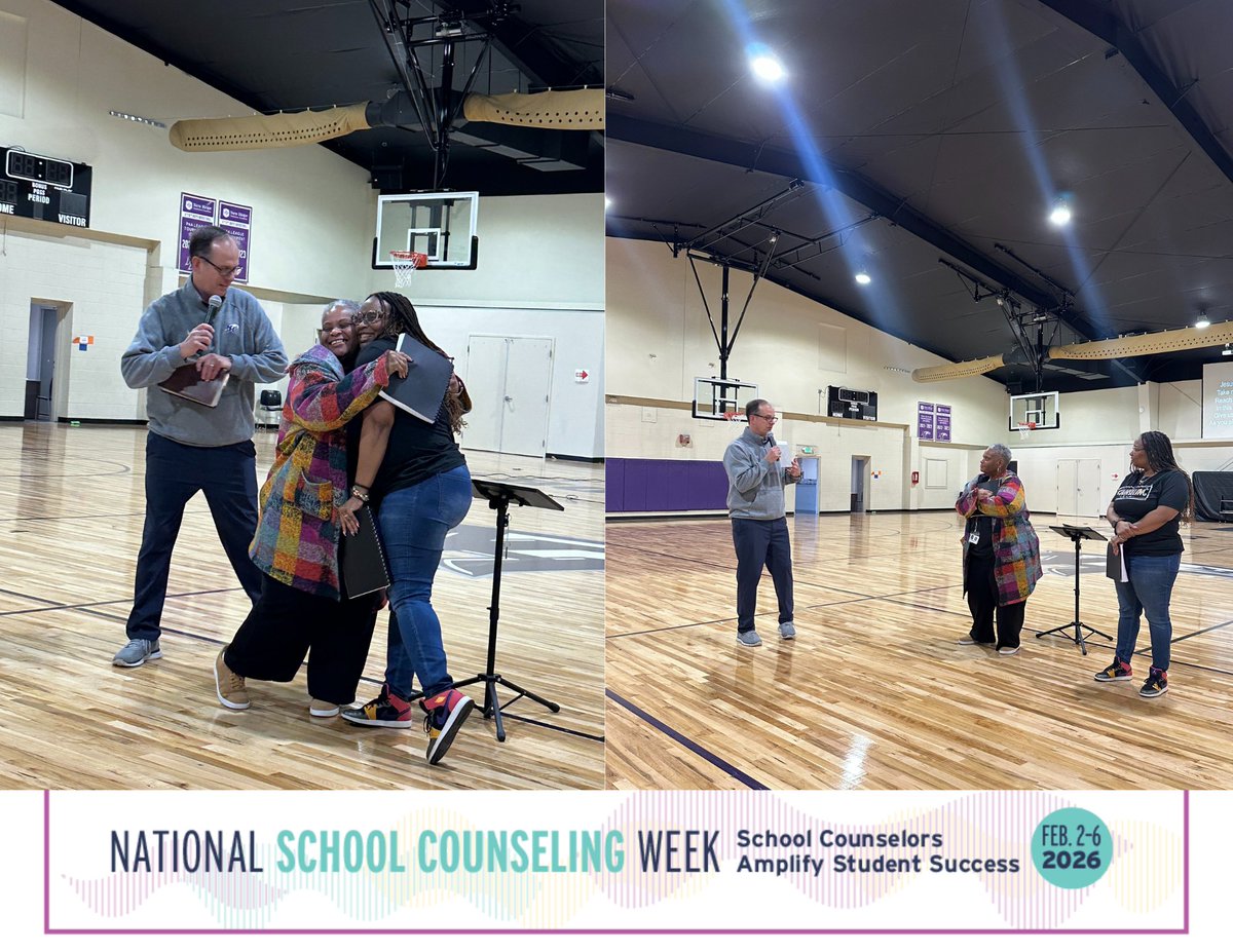 In celebration of #NationalSchoolCounselingWeek, we recognized two outstanding counselors during our All School Chapel: Lower School Counselor Tinisia Ware and Upper School Counselor Kristy Hammond, who both amplify student success!