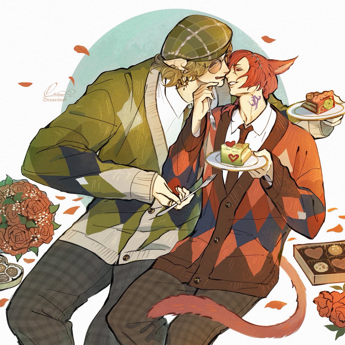 💚❤️🍰✨
#wolgraha #ffxivart #grahatia