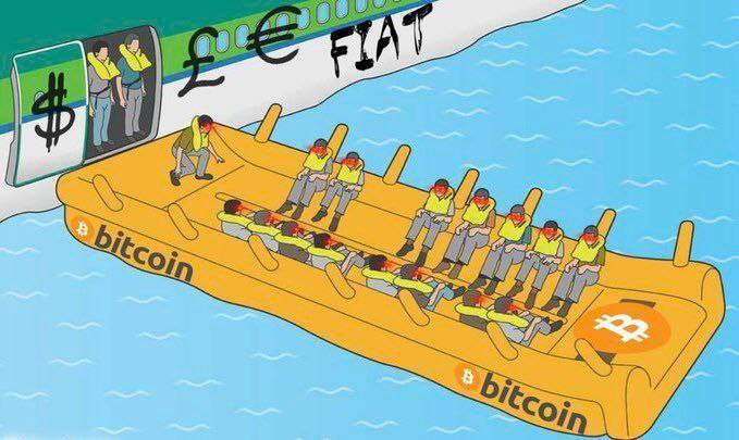 Bitcoin is a life boat