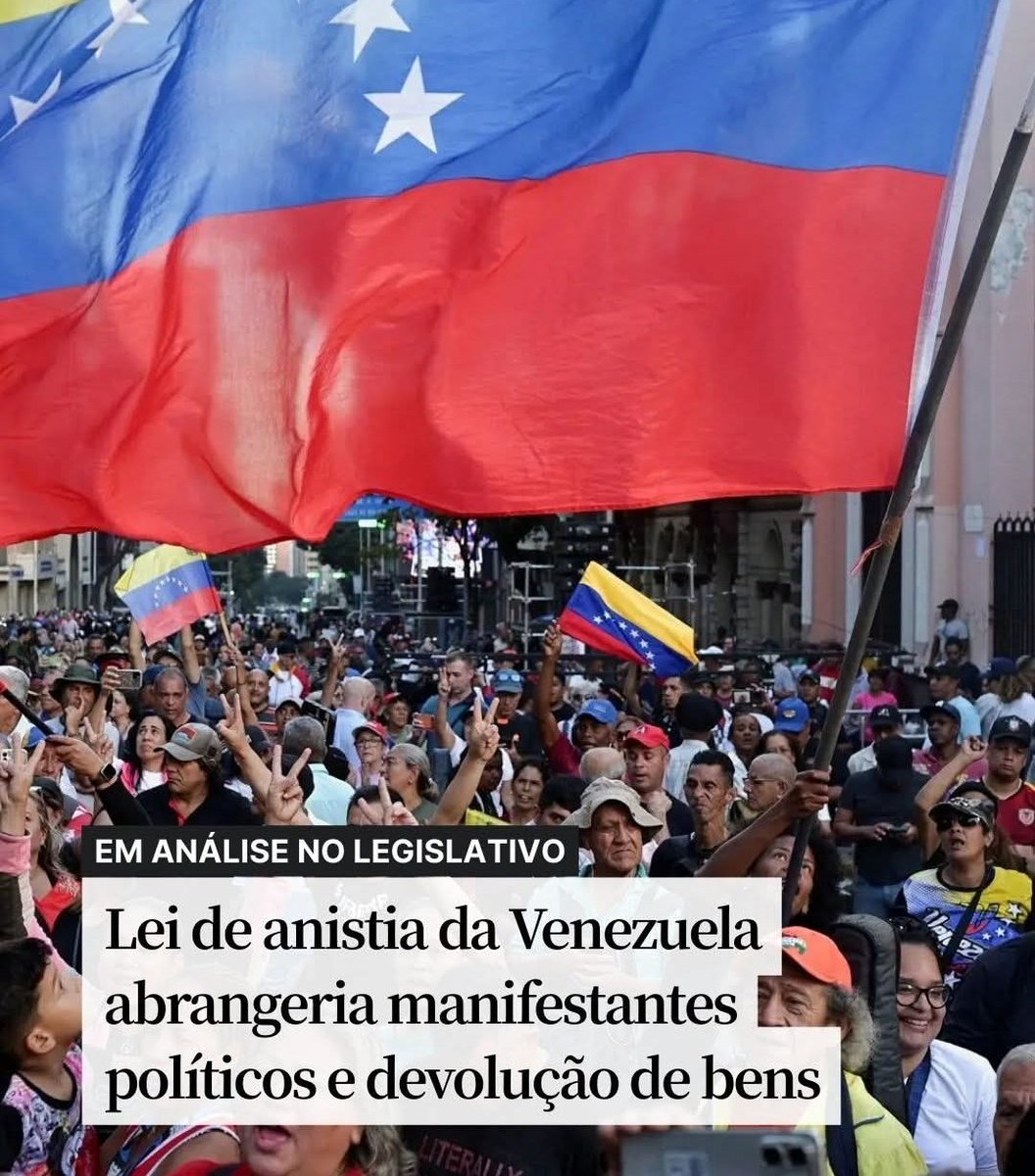 😳
  Ainda não soltaram os Presos Políticos? <a href="/realDonaldTrump/">Donald J. Trump</a>
  A <a href="/delcyrodriguezv/">Delcy Rodríguez</a> está esperando cair 🚀 Mísseis 🚀 para agir?
😠