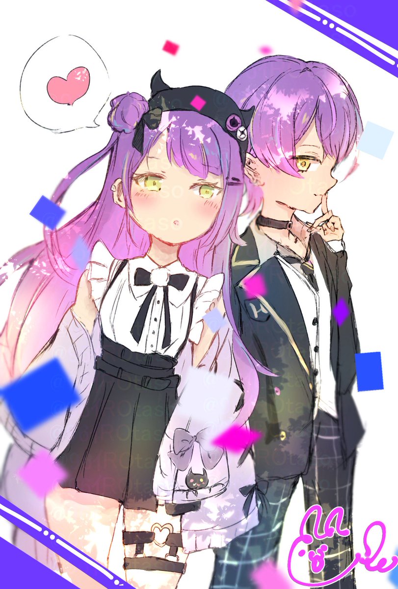 トワ👸様とトワ👑 様

 #TOWART