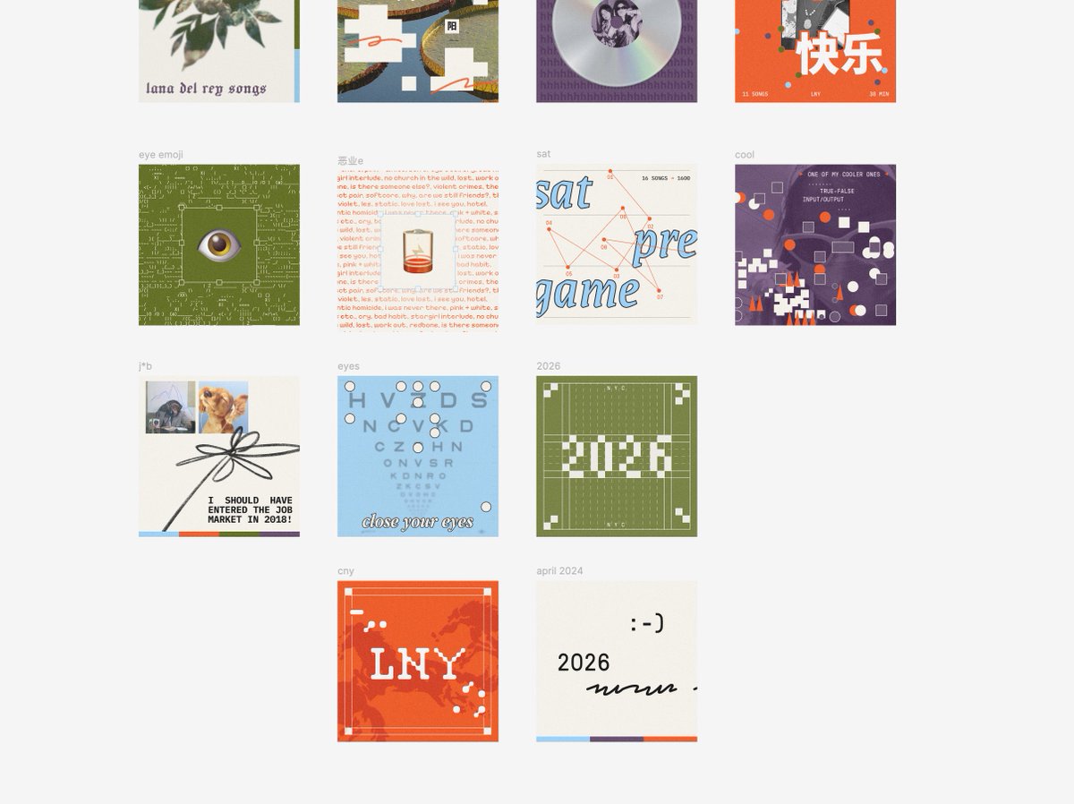 soggyburritowu's tweet image. updating some of my playlist covers 🎶