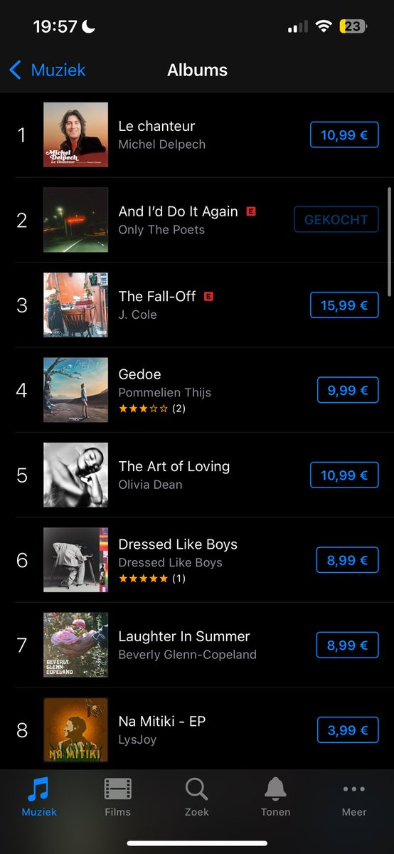 28oftb's tweet photo. Nr. 2 in Belgium, so proud of our little band @onlythepoetsuk https://t.co/SP4MzZyLqD