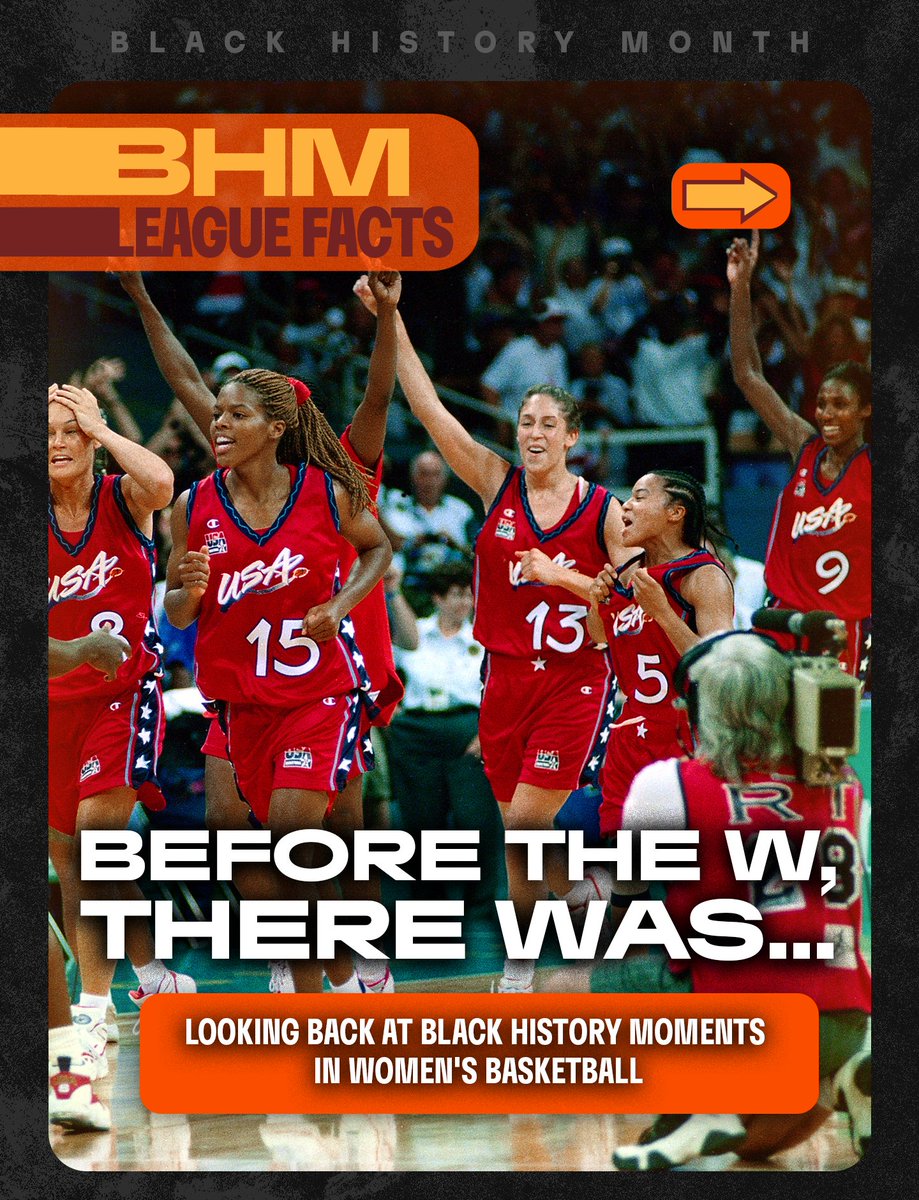 Before the WNBA, there were women playing for the love of the game, often without the spotlight.

Their sacrifices made today possible‼️  #WNBABHM