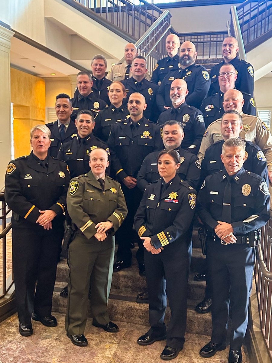 Congratulations to Assistant Chief <a href="/SJPD_Miri/">Ali Miri</a> on graduating from POST Command College,  a premier executive leadership program focused on strategic leadership, ethics, and guiding law enforcement through today's most complex challenges.