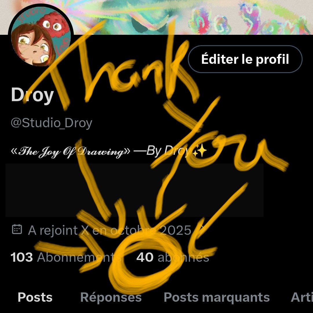 Studio_Droy's tweet image. OMG, I went from 0 to 40 followers in just 4 hours !!! I don’t know what to say (ू˃̣̣̣̣̣̣︿˂̣̣̣̣̣̣ ू)...

Thank you so muchhhhhhhh ✨✨✨