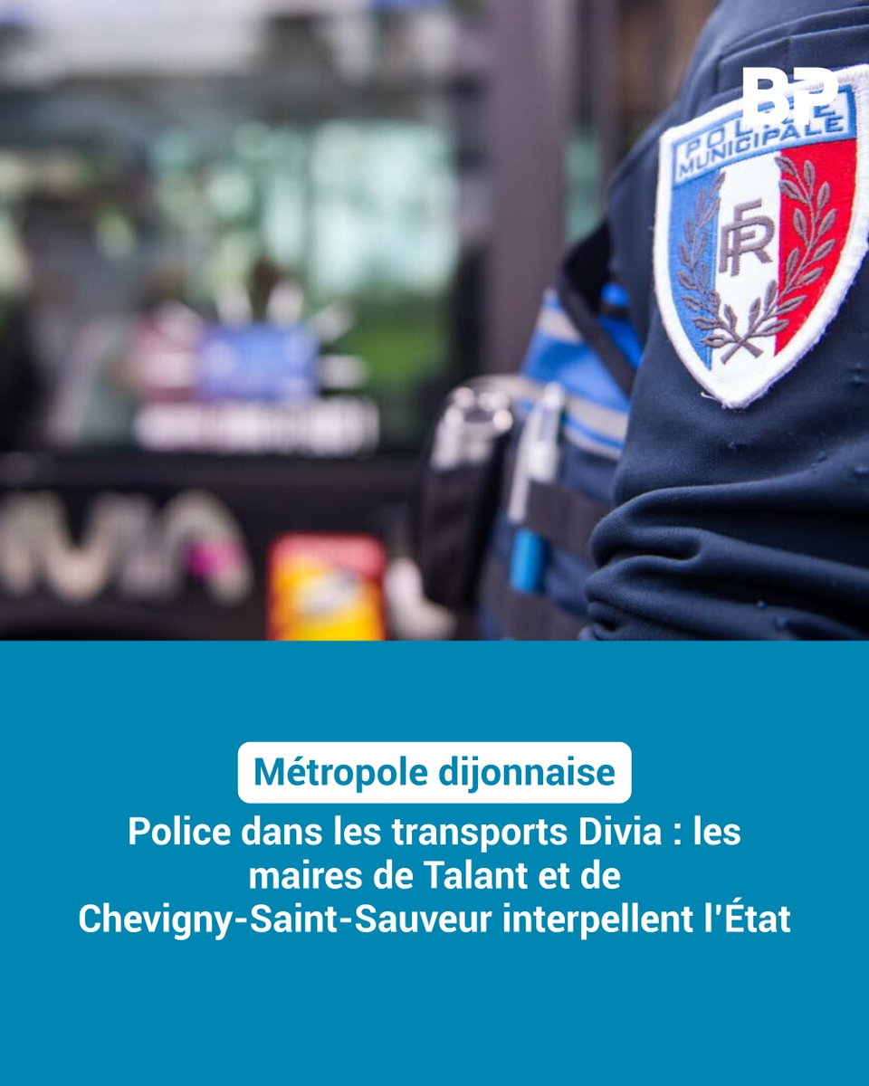 Fabian Ruinet et Guillaume Ruet, les maires LR de Talant et Chevigny-Saint-Sauveur, mettent l’État face à sa promesse, non tenue, de création d’une police nationale des transports dans la métropole dijonnaise.
➡️ l.bienpublic.com/S01