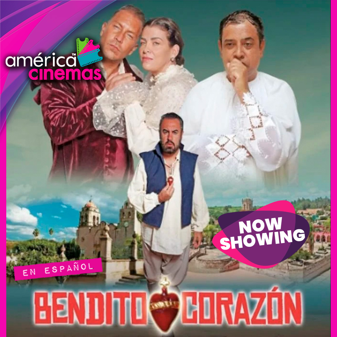 ¿Listo para lo mejor? Mira #BenditoCorazon en versión original en #ElCineEnTuIdioma.  Tickets bit.ly/45qg5GR