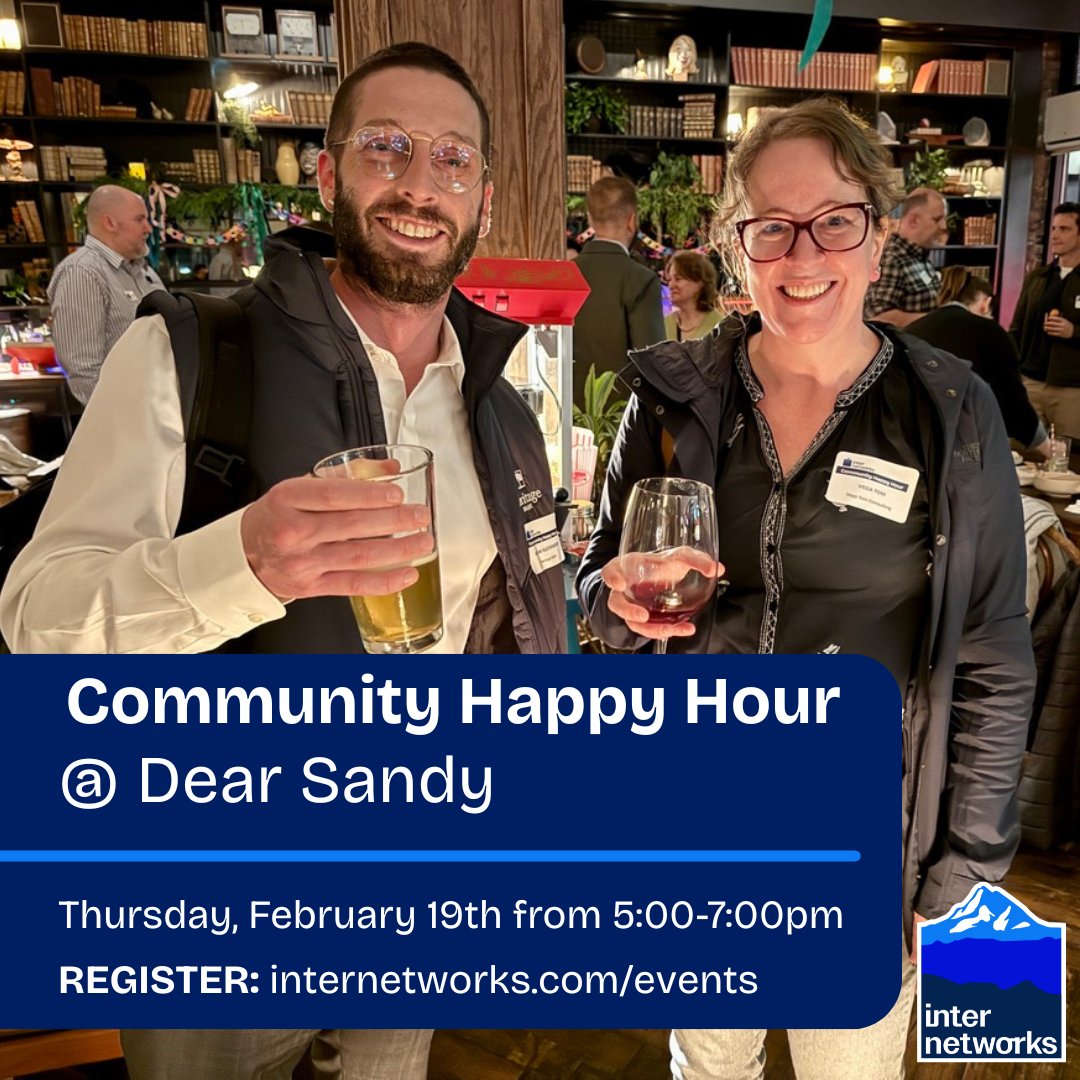 Connection is the perfect cure for the winter blues. 💙 And, our Community Happy Hour is the perfect opportunity to connect! 

Whether you're a client, a vendor partner, or just looking to widen your network, all are welcome. 

RSVP today: na2.hubs.ly/H03wgT10