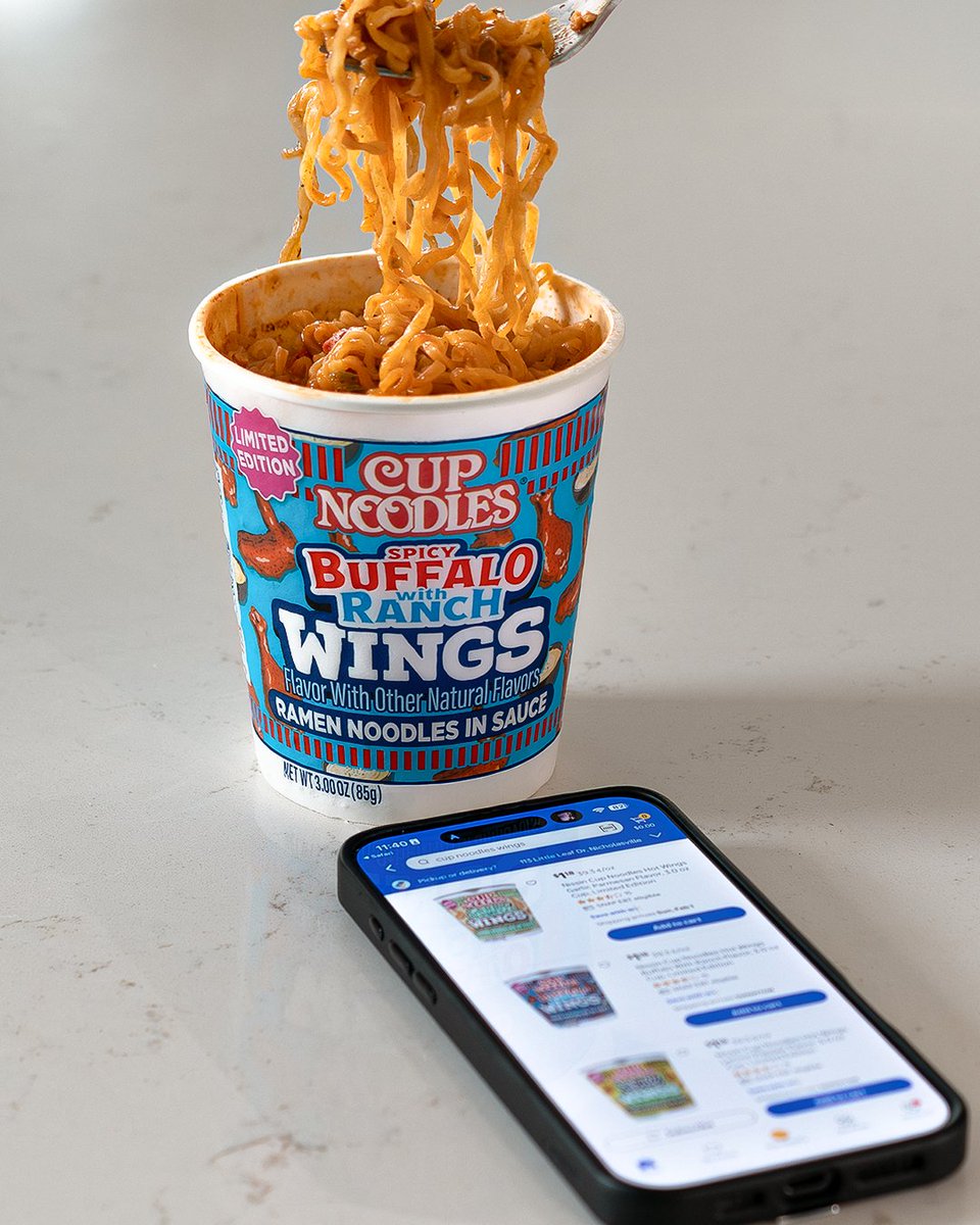OrigCupNoodles's tweet photo. Shoulda gone with Cup Noodles Wings https://t.co/yJwHQiqlBp
